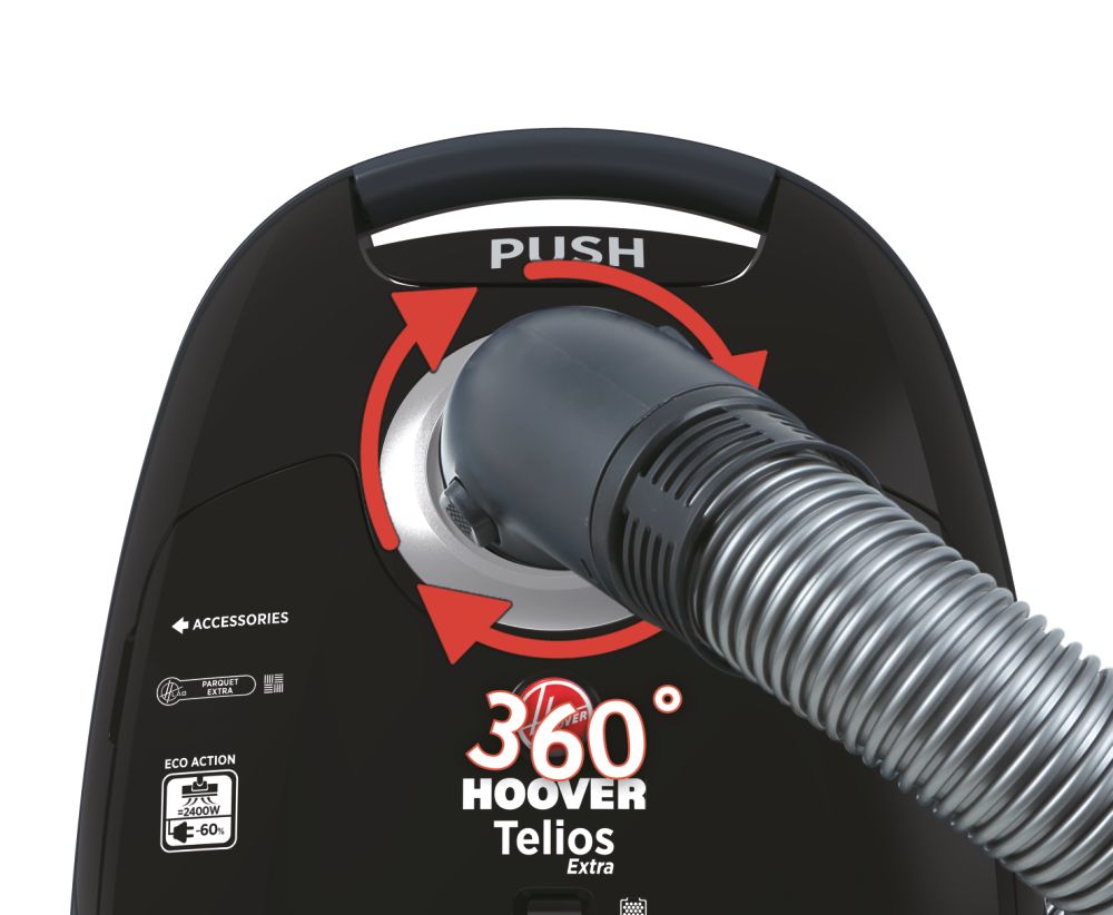Aspirateur avec sac hotsell hoover tx51par telios extra